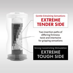 Tenga Masturbateur Tenga Dual Sensations Extremes